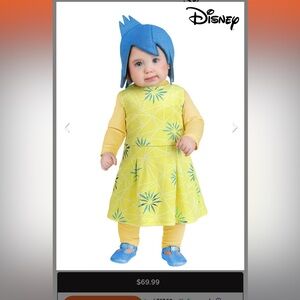 Infant Girl's Disney and Pixar Joy Infant Costume size 6-9 months
